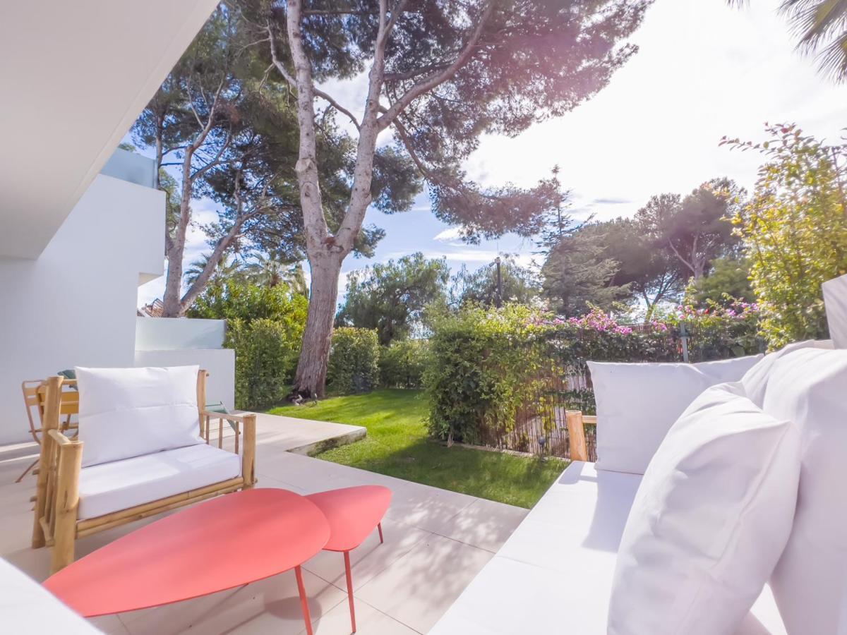 마르베야 Bajo Con Jardin En La Milla De Oro 아파트 외부 사진