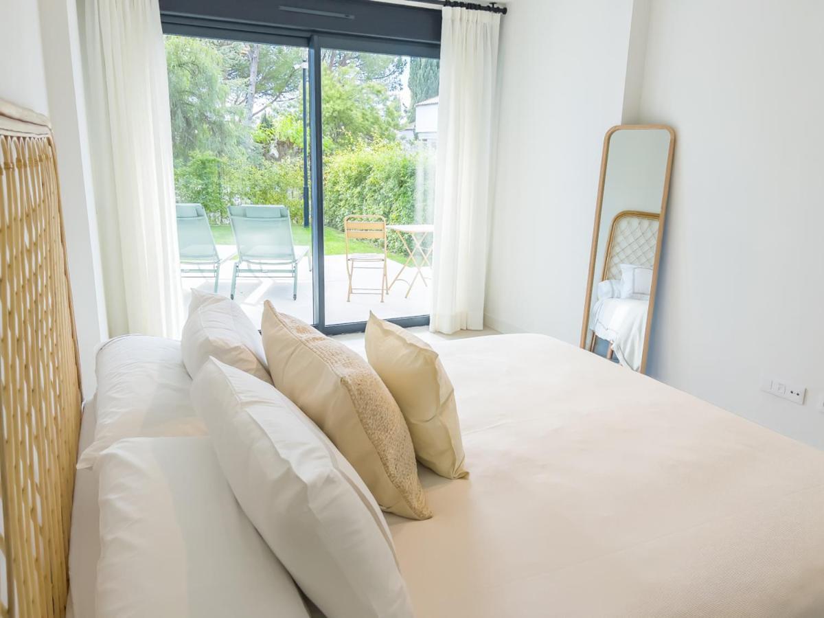 마르베야 Bajo Con Jardin En La Milla De Oro 아파트 외부 사진