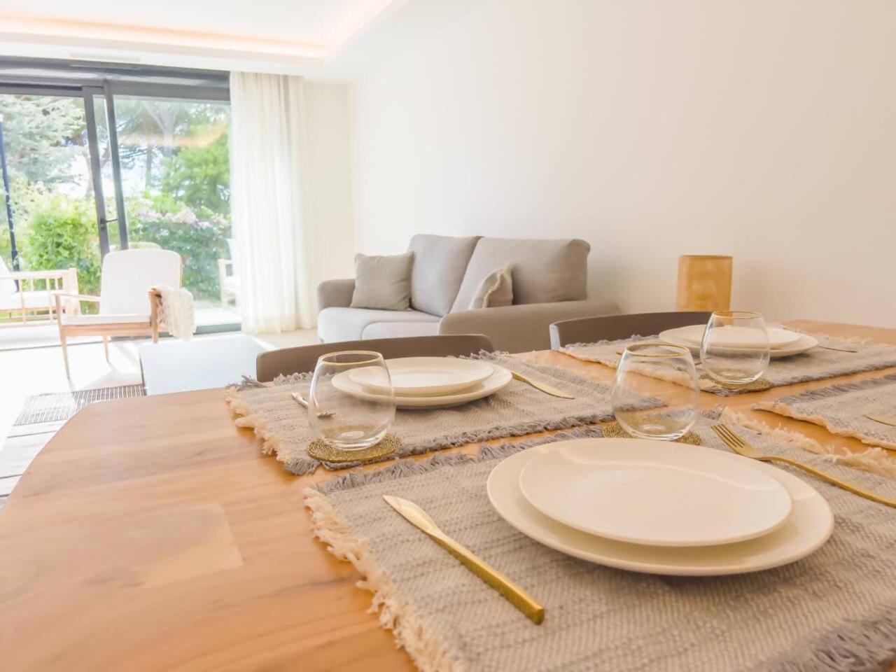 마르베야 Bajo Con Jardin En La Milla De Oro 아파트 외부 사진